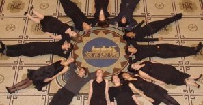 Cantores Choir around the clock mosaic